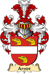 v.23 Coat of Family Arms from Germany for Arndt