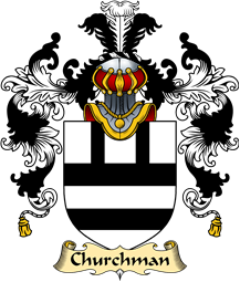 English Family Coat of Arms (v.25) Churchman