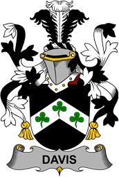 Irish Coat of Arms for Davis