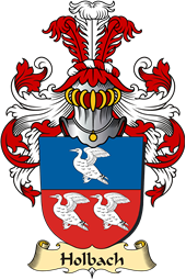 v.23 Coat of Family Arms from Germany for Holbach