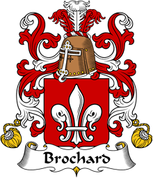 Coat of Arms from France for Brochard