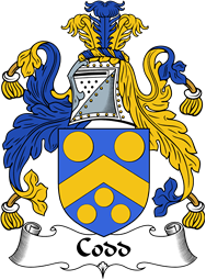 Irish Coat of Arms for Codd