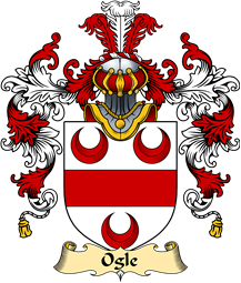 Irish Family Coat of Arms (v.25a) Ogle