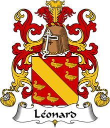 Coat of Arms from France for Léonard