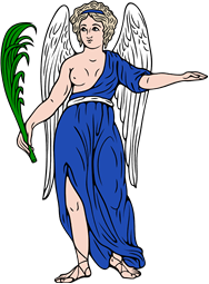 Angel with Palm