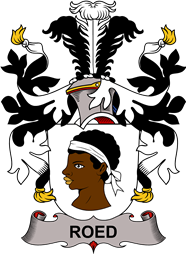 Coat of arms used by the Danish family Roed
