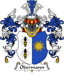 German Wappen Coat of Arms (v.25) Obermann
