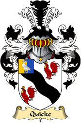 Irish Family Coat of Arms (v.23) for Quicke