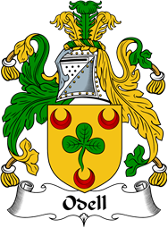 Irish Coat of Arms for Odell