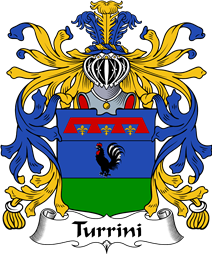 Italian Coat of Arms for Turrini