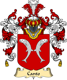 Italian Family Coat of Arms (v.25a) Canto