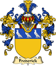English Family Coat of Arms (v.25) Frederick