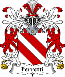 Italian Coat of Arms for Ferretti