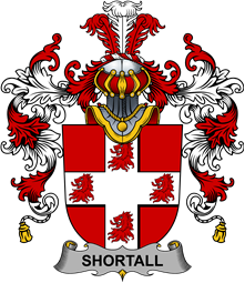 Irish Family Coat of Arms (v.25b) Shortall