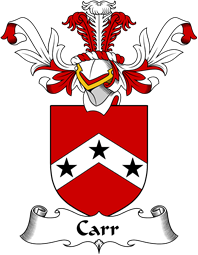 Coat of Arms from Scotland for Carr