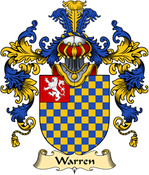 English Family Coat of Arms (v.25) Warren
