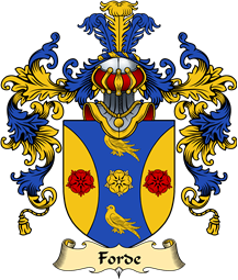 Irish Family Coat of Arms (v.25a) Forde