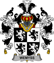 Irish Family Coat of Arms (v.25b) Wemyss