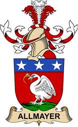 Republic of Austria Coat of Arms for Allmayer