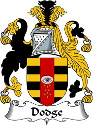 English Coat of Arms for the family Dodge
