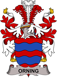Norwegian Coat of Arms for Orning