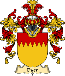 English Family Coat of Arms (v.25) Dyer
