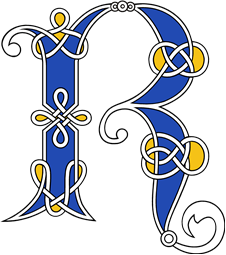Celtic Letter R