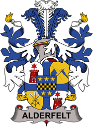 Swedish Coat of Arms for Adlerfelt