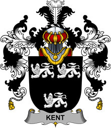 Irish Family Coat of Arms (v.25b) Kent