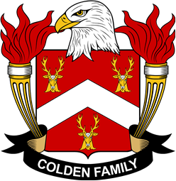 Coat of arms used by the Colden family in the United States of America
