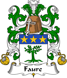 Coat of Arms from France for Faure
