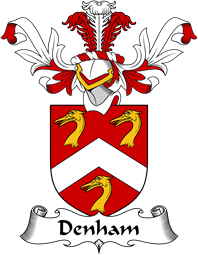 Coat of Arms from Scotland for Denham