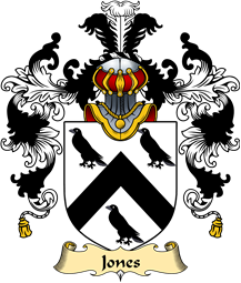 Welsh Family Coat of Arms (v.25) Jones (of Abermarlais, Carmarthenshire)