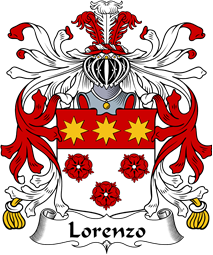Italian Coat of Arms for Lorenzo