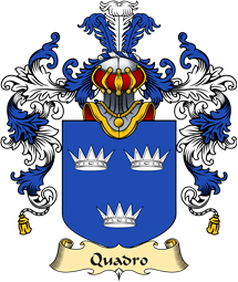 Italian Family Coat of Arms (v.25a) Quadro