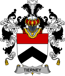 Irish Family Coat of Arms (v.25b) Tierney