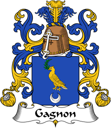 Coat of Arms from France for Gagnon