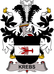 Coat of arms used by the Danish family Krebs