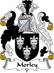 English Coat of Arms for the family Morley