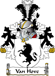 Dutch Coat of Arms for Van Hove