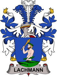 Coat of arms used by the Danish family Lachmann