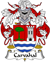 Portuguese Coat of Arms for Carvahal