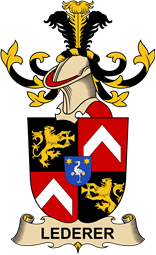 Republic of Austria Coat of Arms for Lederer