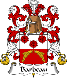 Coat of Arms from France for Barbeau