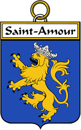 French Coat of Arms Badge for Saint-Amour