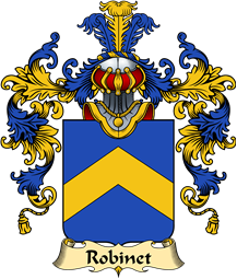 French Family Coat of Arms (v.25) Robinet