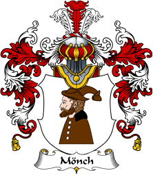 German Wappen Coat of Arms (v.25) Mönch