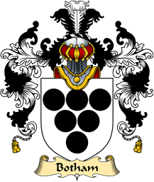 English Family Coat of Arms (v.25) Botham