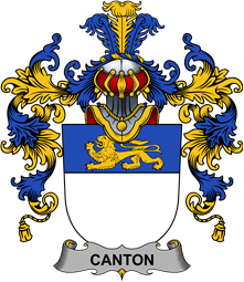 Irish Family Coat of Arms (v.25b) Canton