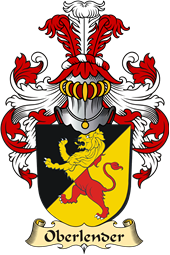 v.23 Coat of Family Arms from Germany for Oberlender